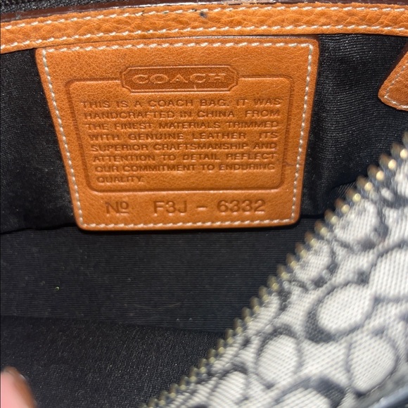 Coach Mini 6332 Vintage Demi Y2k Soho Black Signature C Canvas Shoulder Bag - Picture 5 of 7